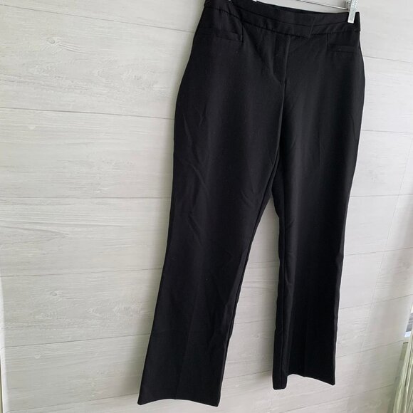 NWT JM Collection - Black Curvy fit trouser, comfort waistband 6P - Picture 3 of 6